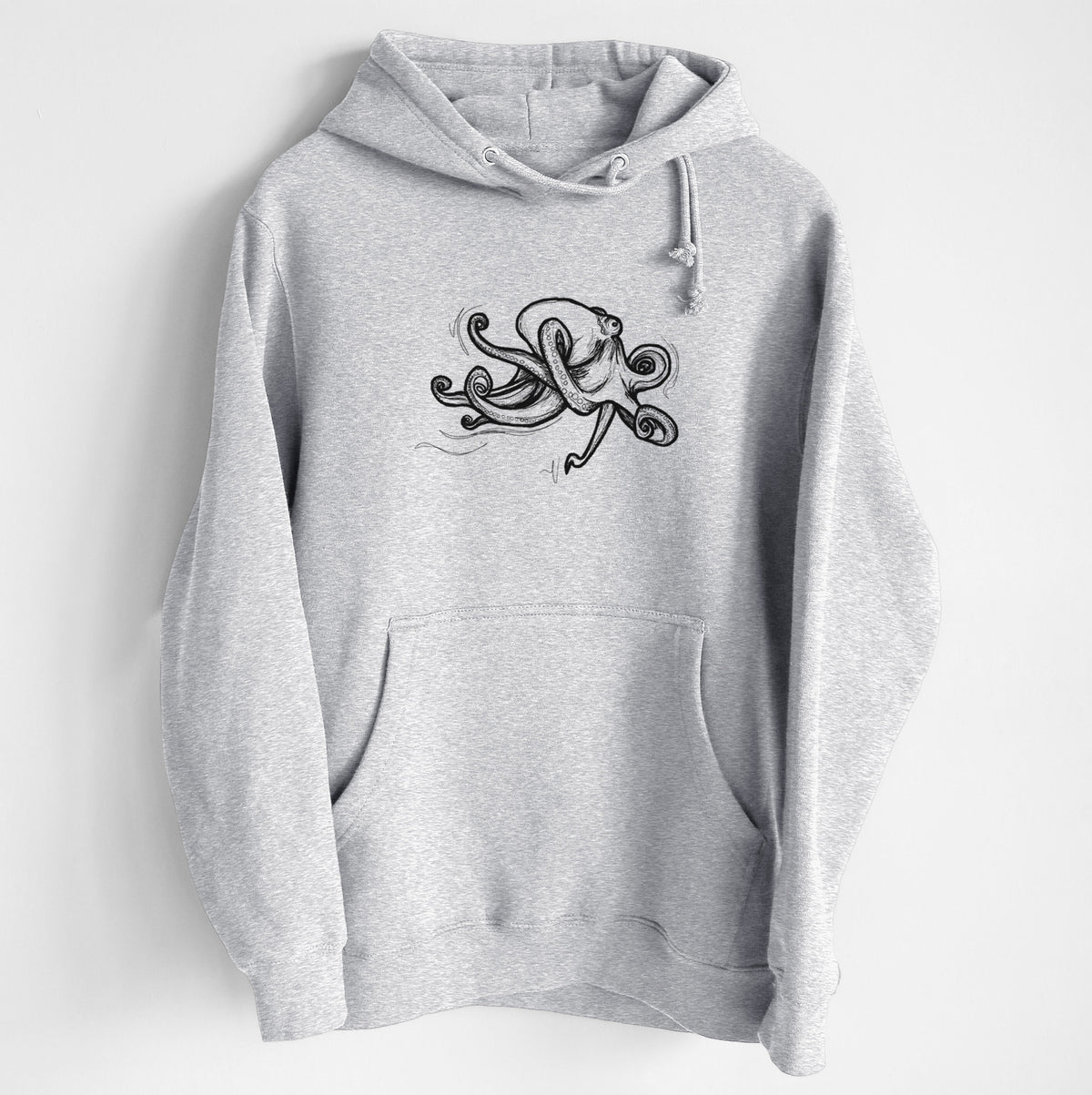 Giant Pacific Octopus - Heavyweight Fleece Hoodie