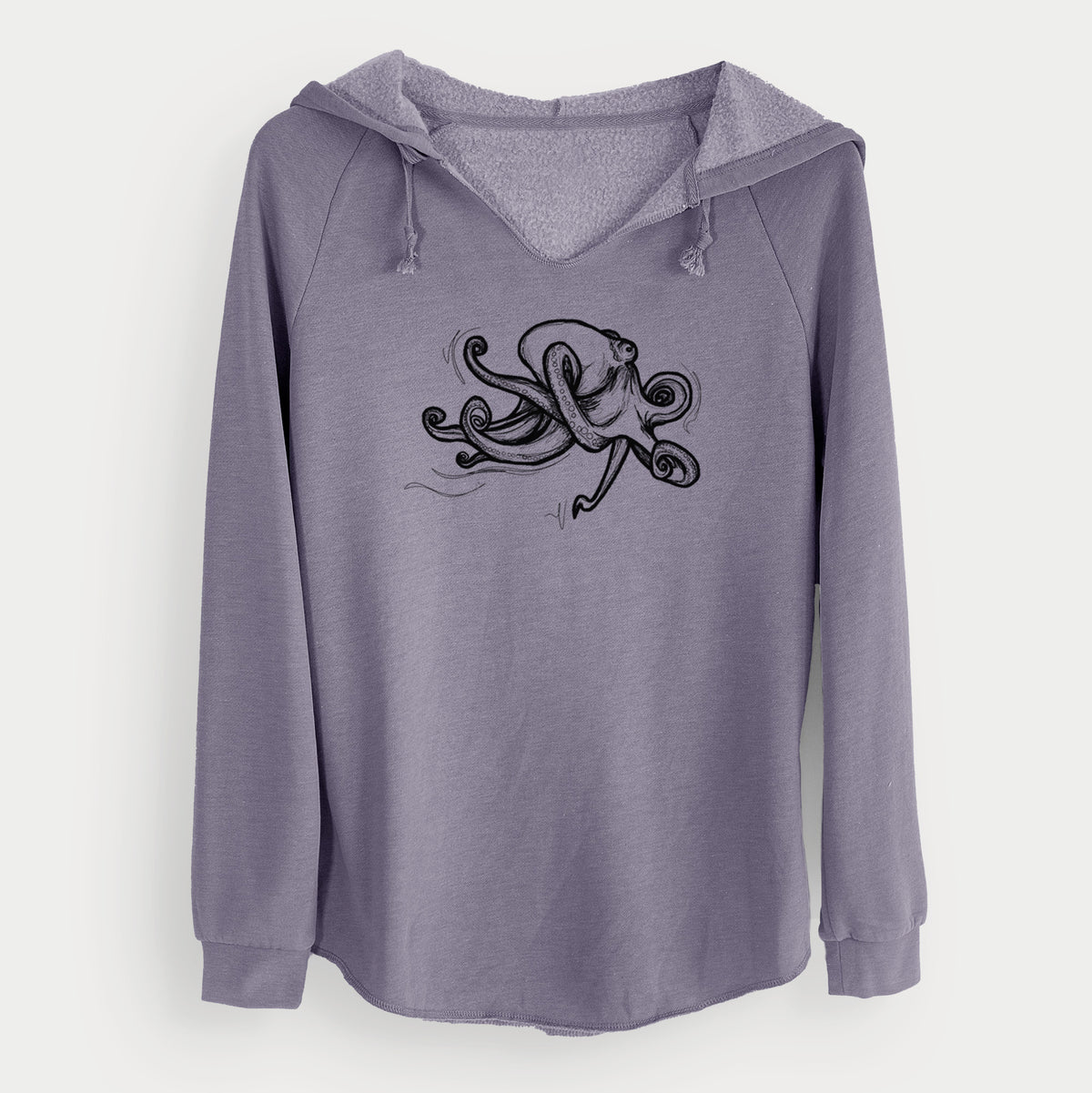 Giant Pacific Octopus - Cali Wave Hooded Sweatshirt