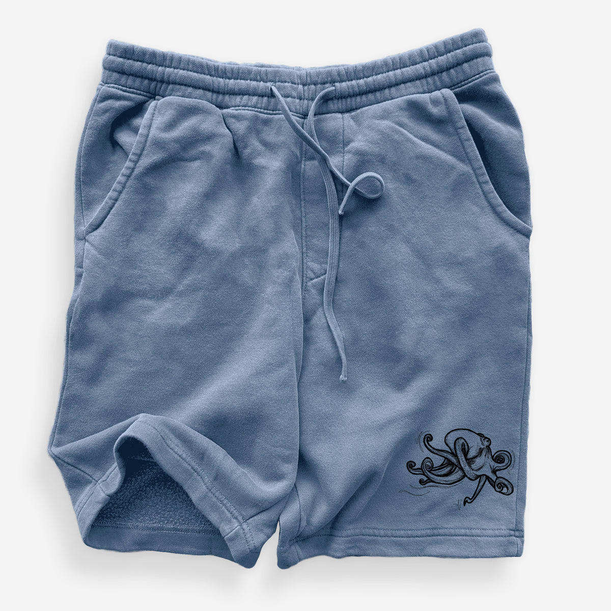Giant Pacific Octopus - Unisex Pigment Dyed Shorts
