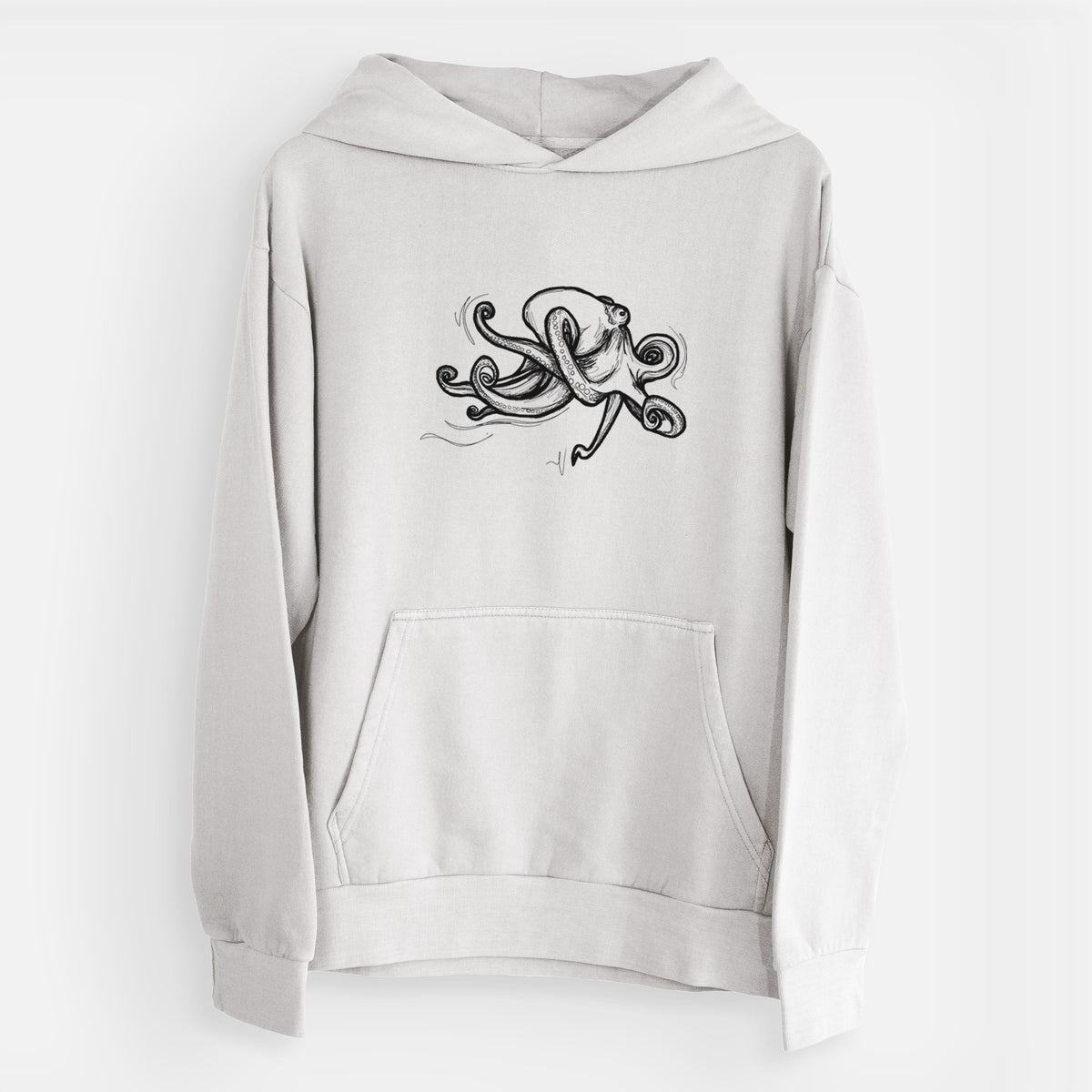 Giant Pacific Octopus  - Urban Heavyweight Hoodie