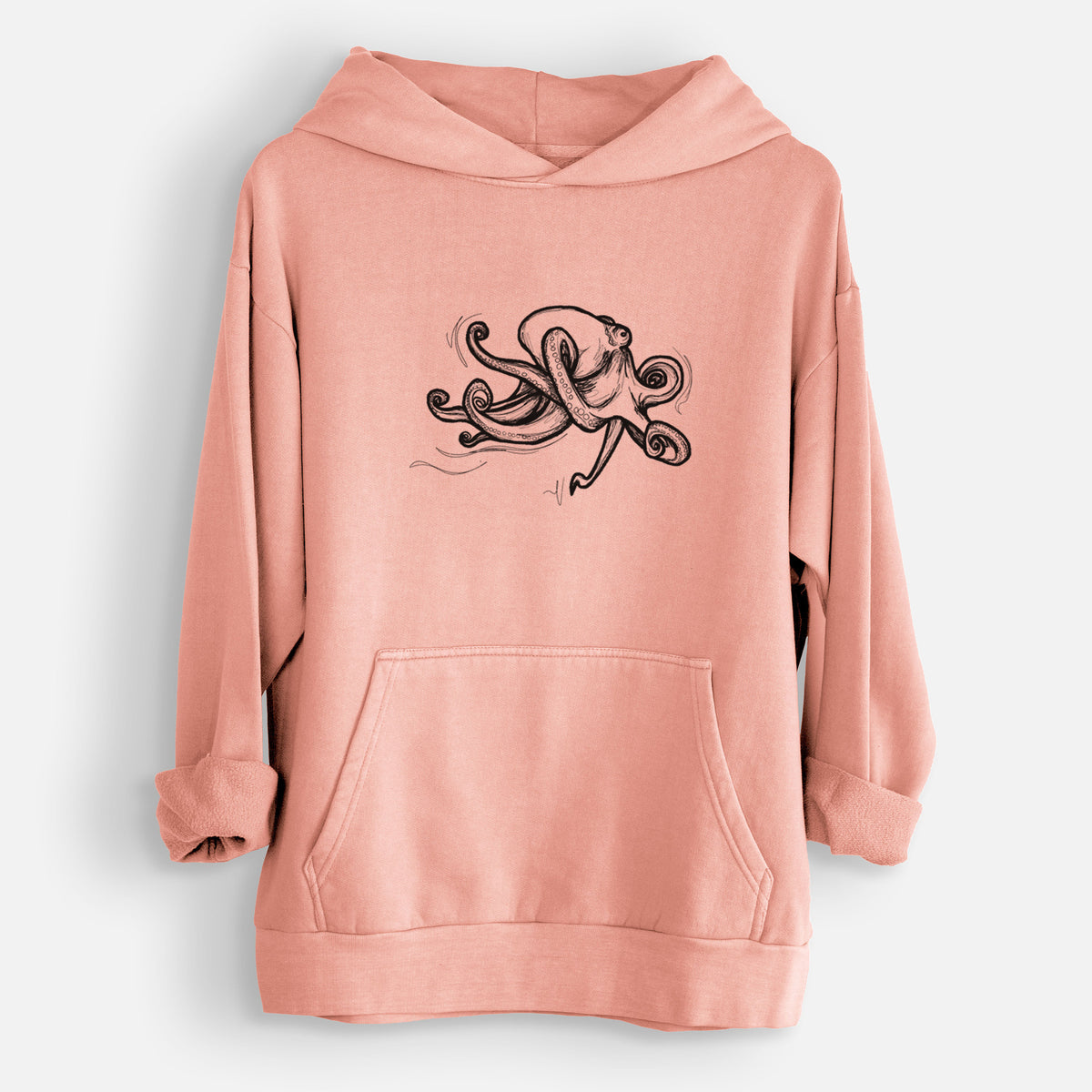 Giant Pacific Octopus  - Urban Heavyweight Hoodie