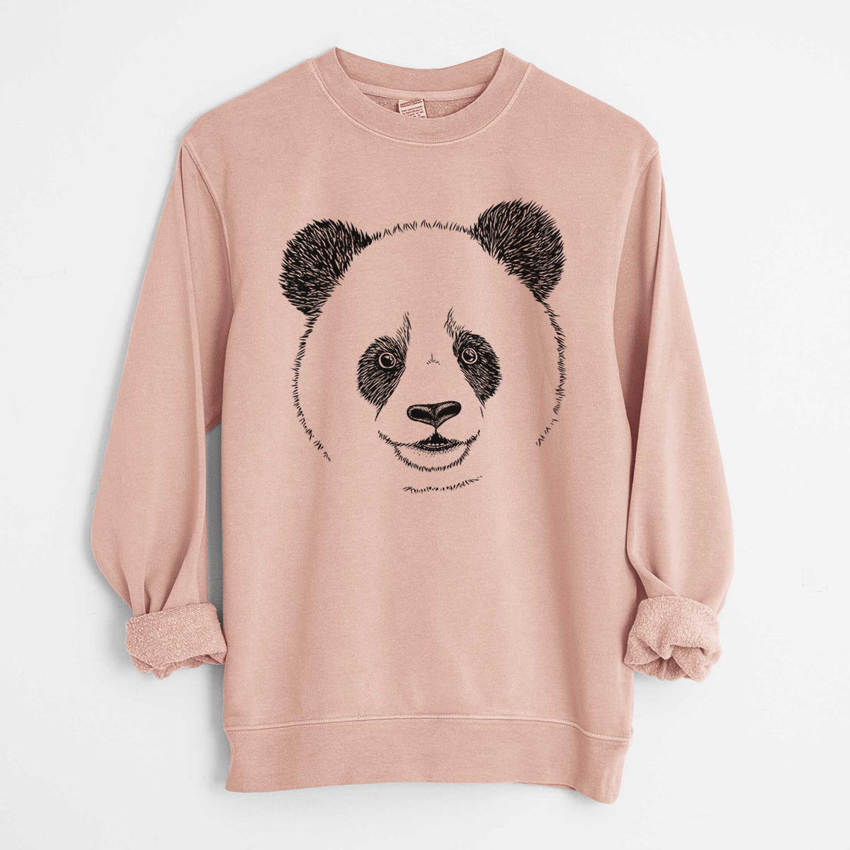 Giant Panda - Unisex Pigment Dyed Crew Sweatshirt