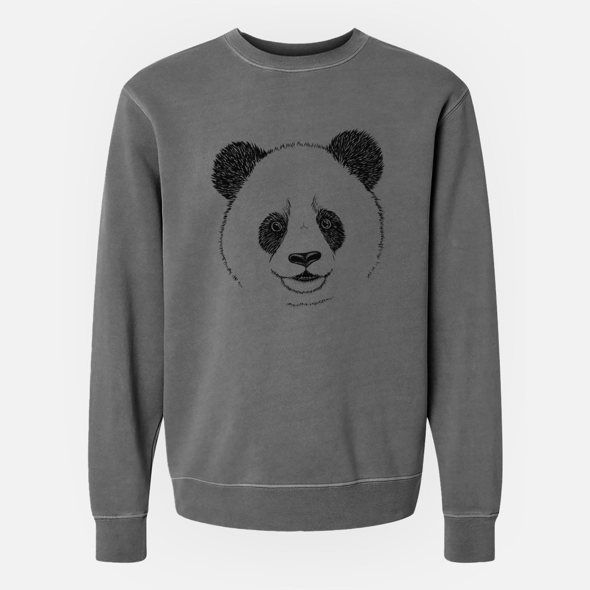 Giant Panda - Unisex Pigment Dyed Crew Sweatshirt