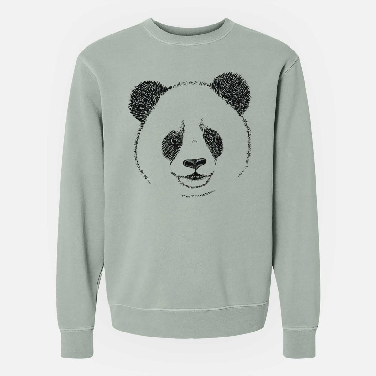 Giant Panda - Unisex Pigment Dyed Crew Sweatshirt