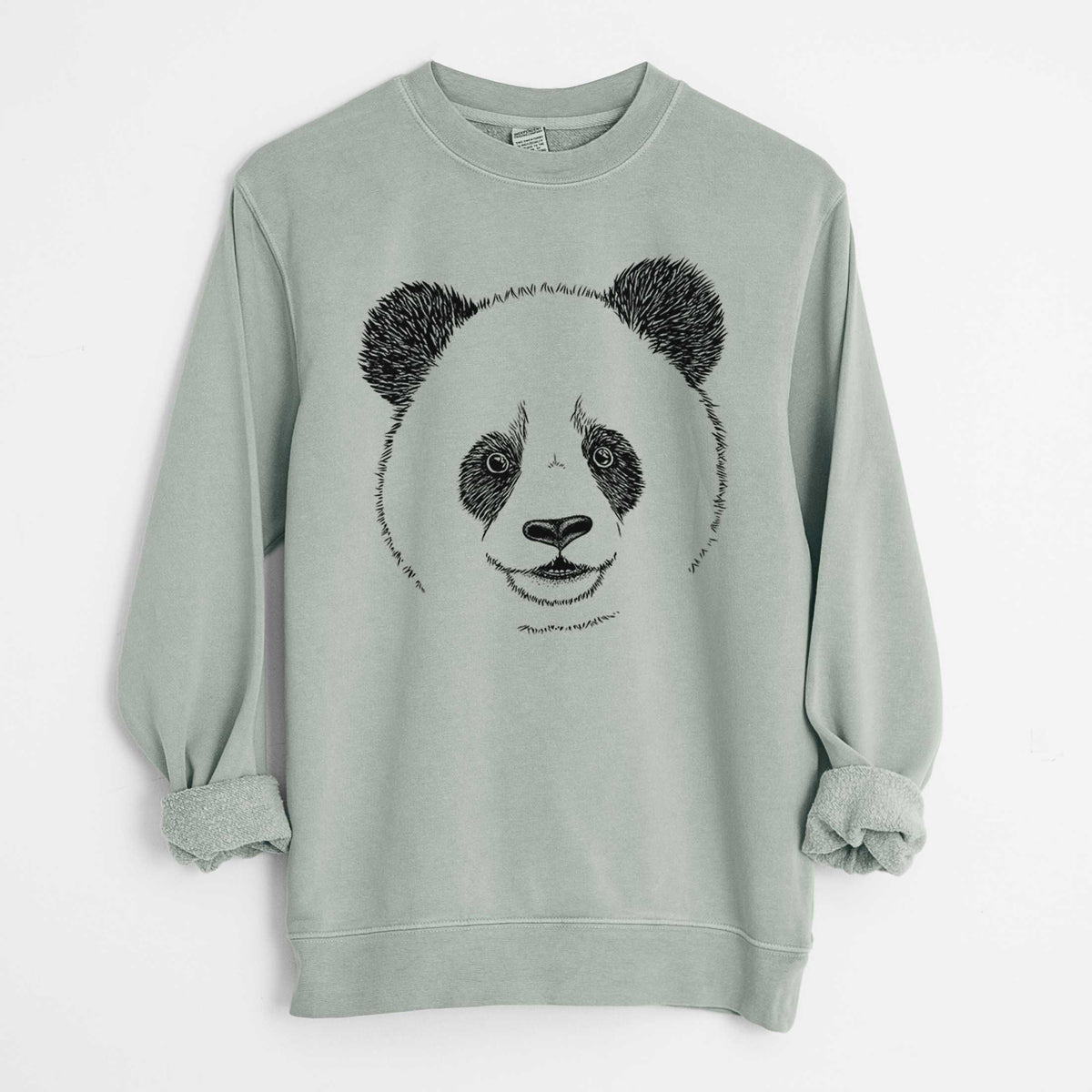 Giant Panda - Unisex Pigment Dyed Crew Sweatshirt