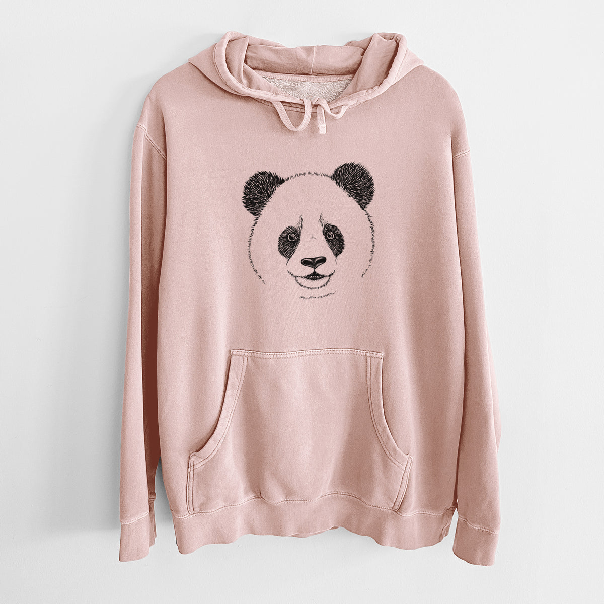 Giant Panda - Unisex Pigment Dyed Hoodie