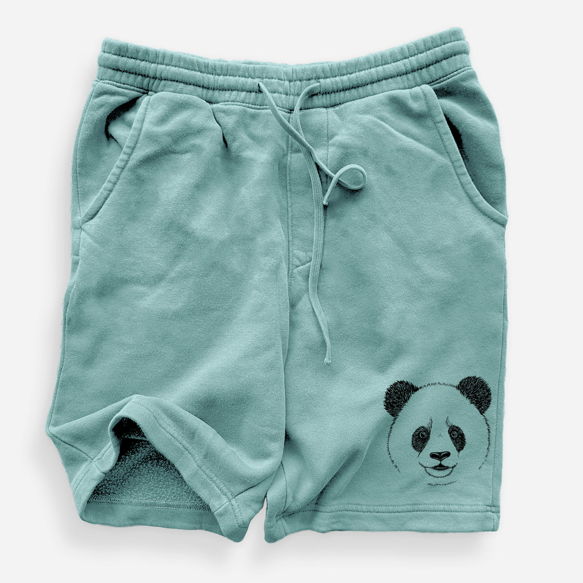 Giant Panda - Unisex Pigment Dyed Shorts