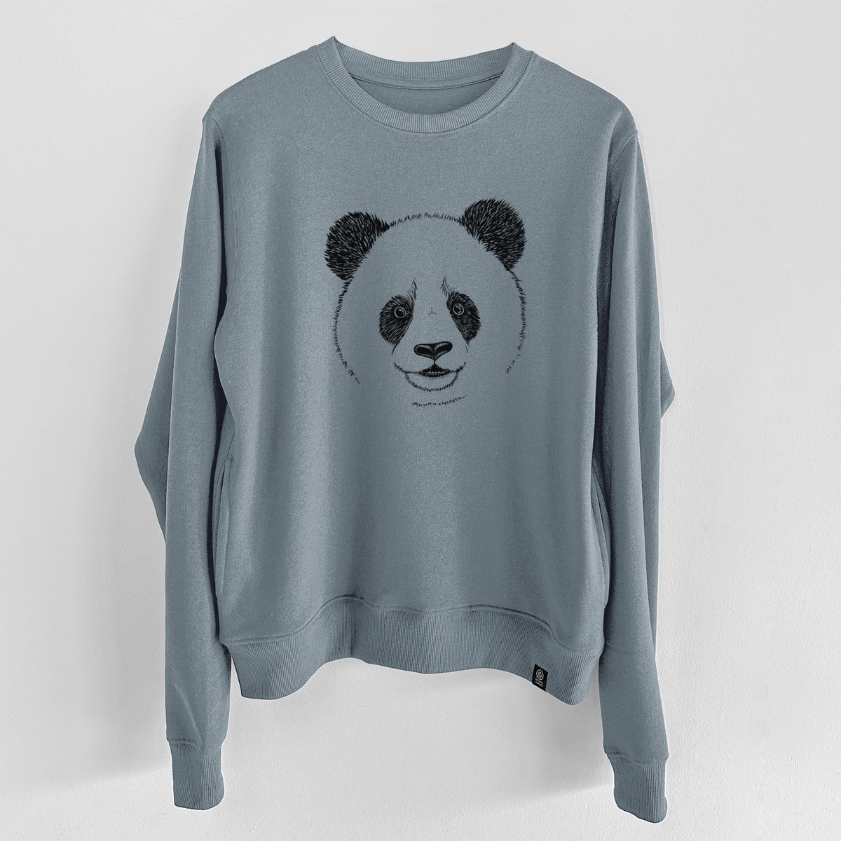 Giant Panda  - Unisex Reclaimed Crewneck Sweatshirt