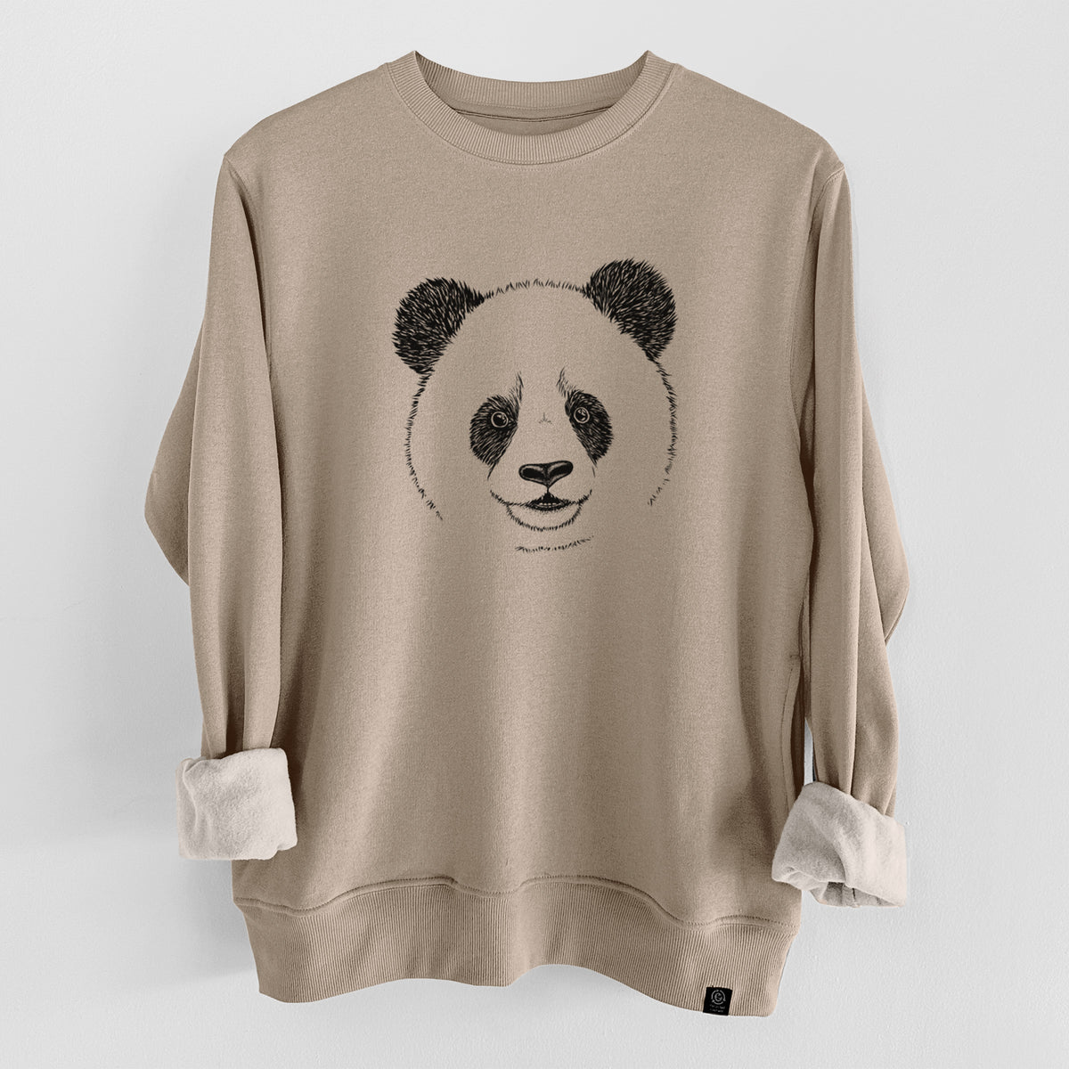 Giant Panda  - Unisex Reclaimed Crewneck Sweatshirt