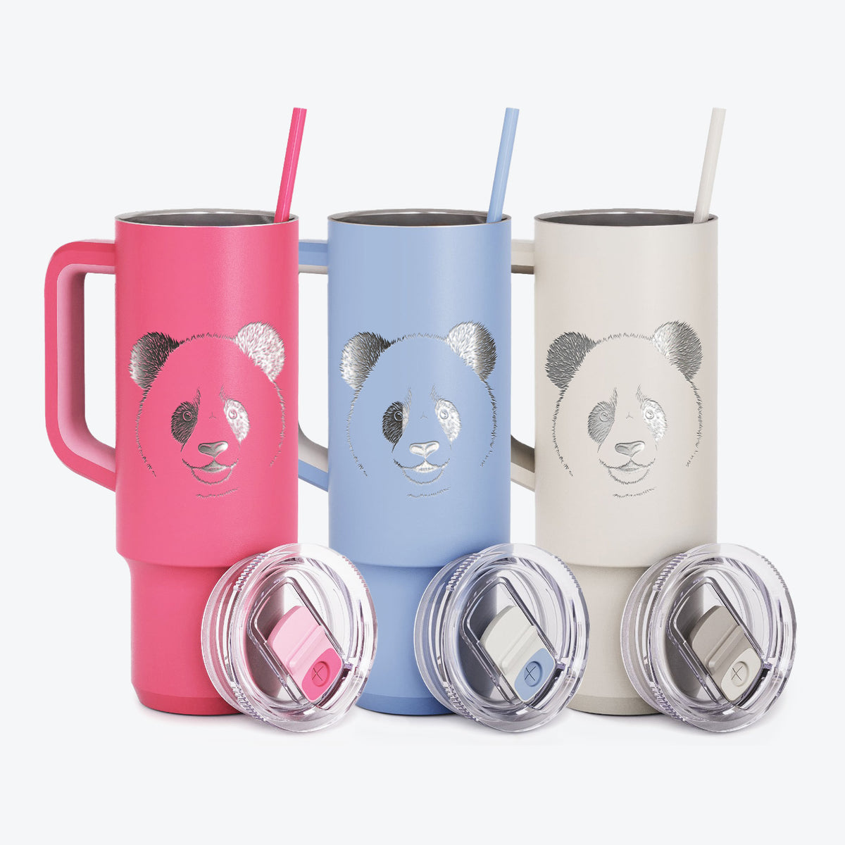 Giant Panda - 40oz Skinny Recharge Tumbler