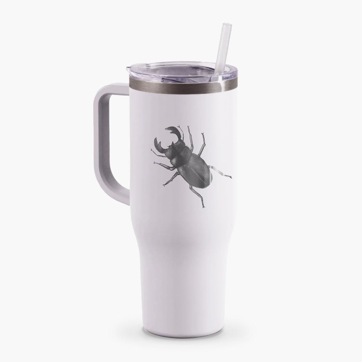 Dorcus titanus - Giant Stag Beetle - 40oz Tumbler with Handle