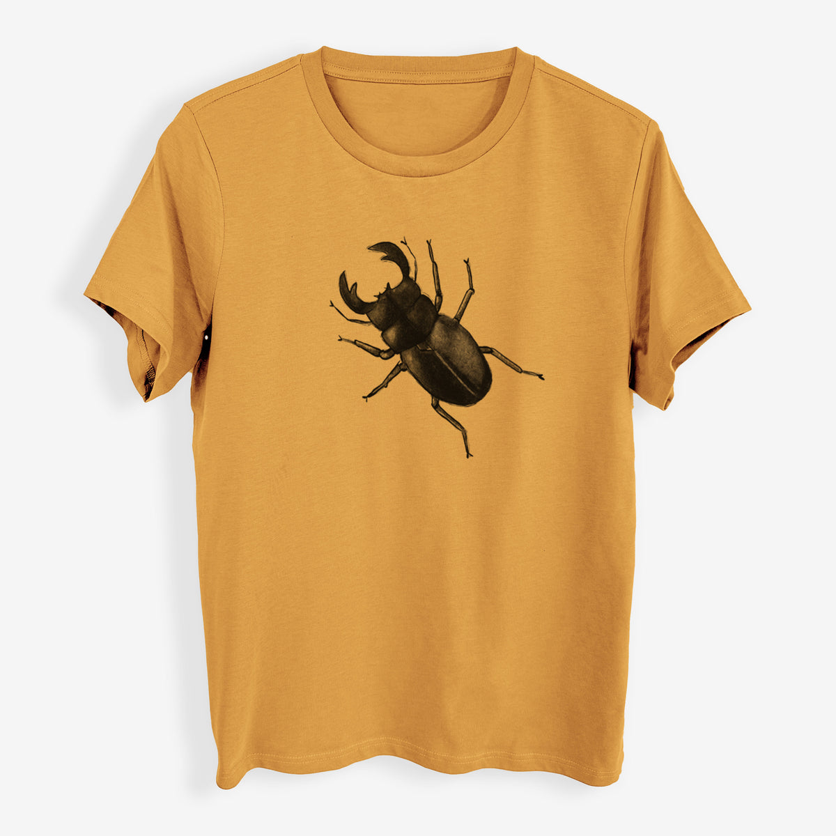 Dorcus titanus - Giant Stag Beetle - Womens Everyday Maple Tee