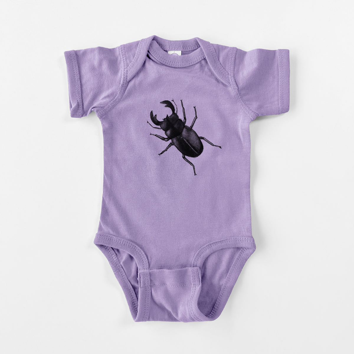 Dorcus titanus - Giant Stag Beetle - Baby Fine Jersey Bodysuit