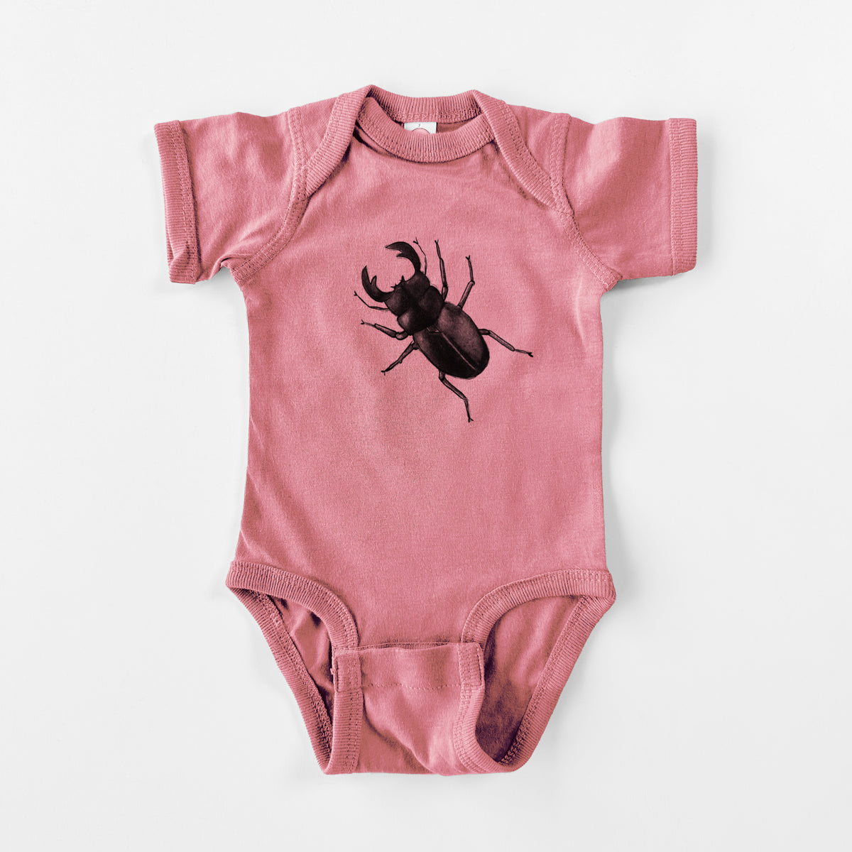 Dorcus titanus - Giant Stag Beetle - Baby Fine Jersey Bodysuit