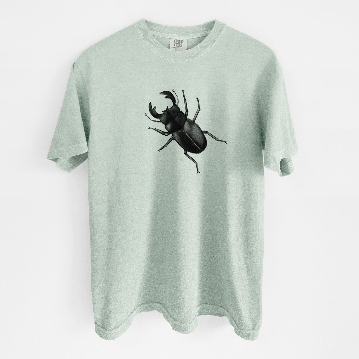 Dorcus titanus - Giant Stag Beetle - Unisex Comfort Colors Garment-Dyed Heavyweight T-shirt