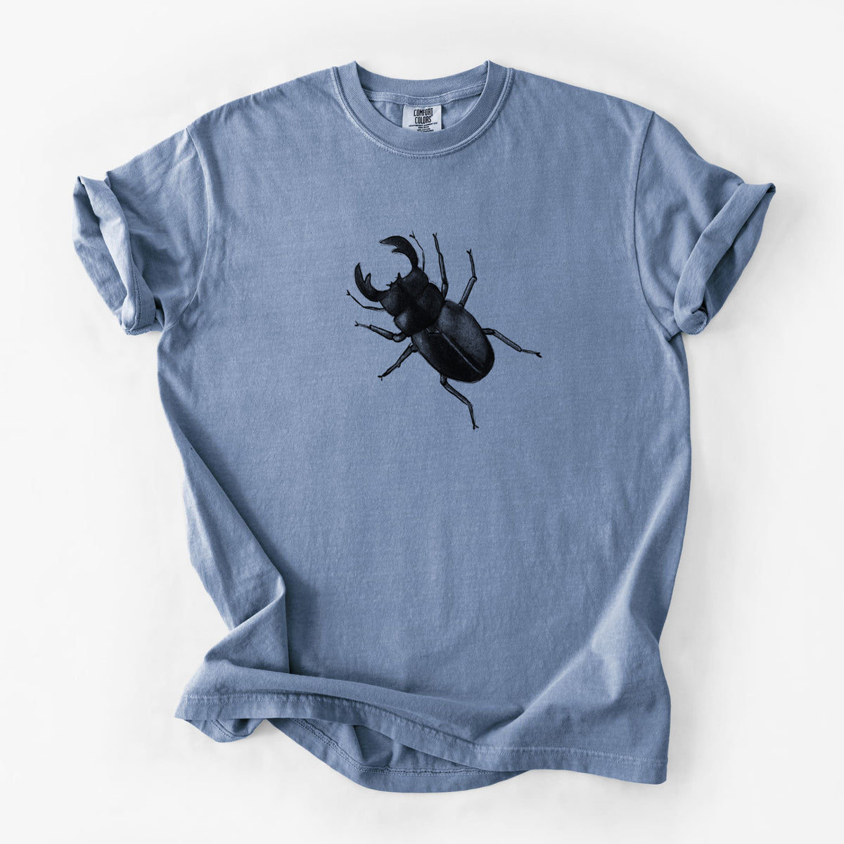 Dorcus titanus - Giant Stag Beetle - Unisex Comfort Colors Garment-Dyed Heavyweight T-shirt