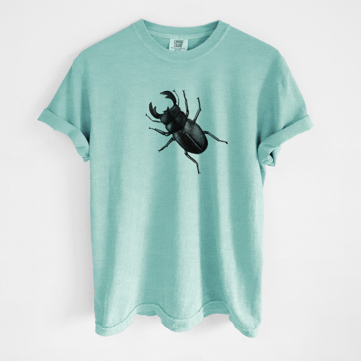 Dorcus titanus - Giant Stag Beetle - Unisex Comfort Colors Garment-Dyed Heavyweight T-shirt