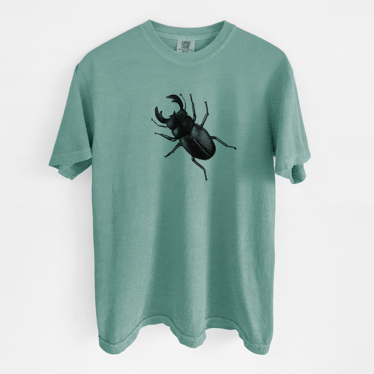 Dorcus titanus - Giant Stag Beetle - Unisex Comfort Colors Garment-Dyed Heavyweight T-shirt