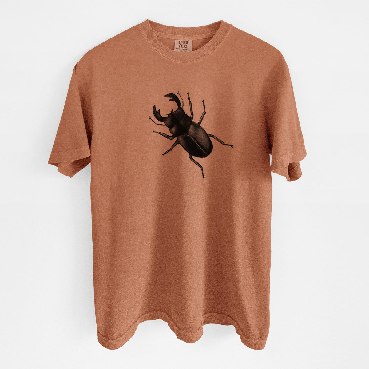 Dorcus titanus - Giant Stag Beetle - Unisex Comfort Colors Garment-Dyed Heavyweight T-shirt