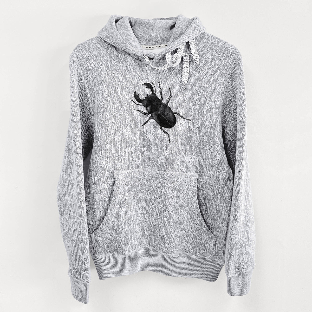 Dorcus titanus - Giant Stag Beetle - Knit Hoodie