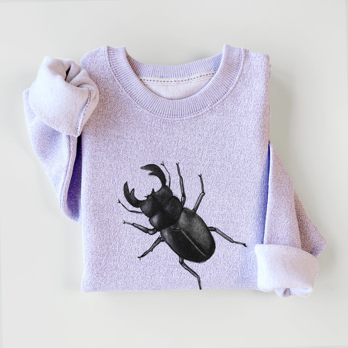 Dorcus titanus - Giant Stag Beetle - Knit Sweatshirt