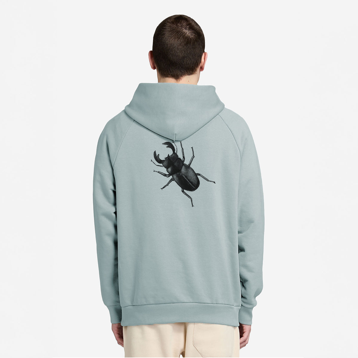 Dorcus titanus - Giant Stag Beetle - UltraLuxe Heavyweight French Terry Hoodie