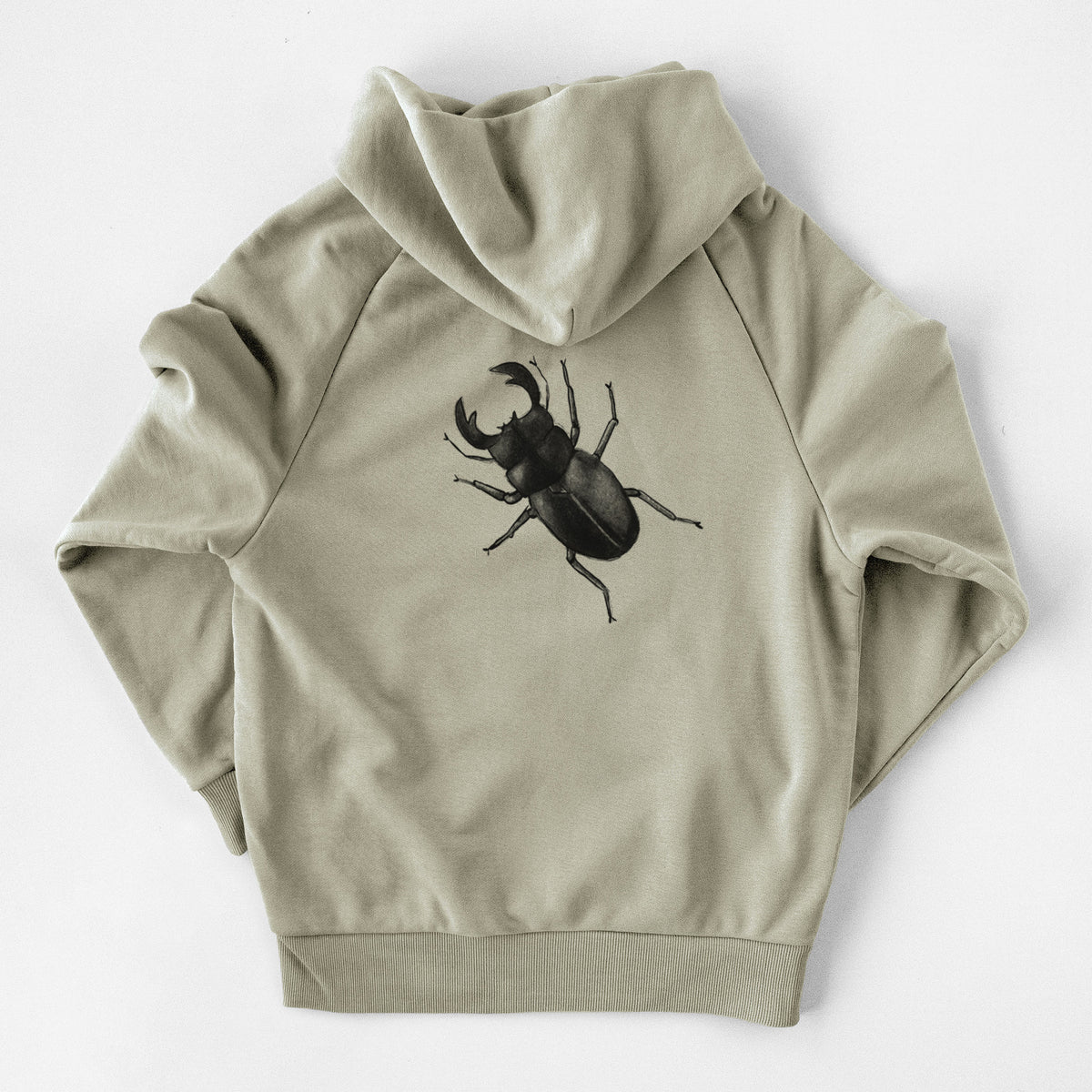 Dorcus titanus - Giant Stag Beetle - UltraLuxe Heavyweight French Terry Hoodie
