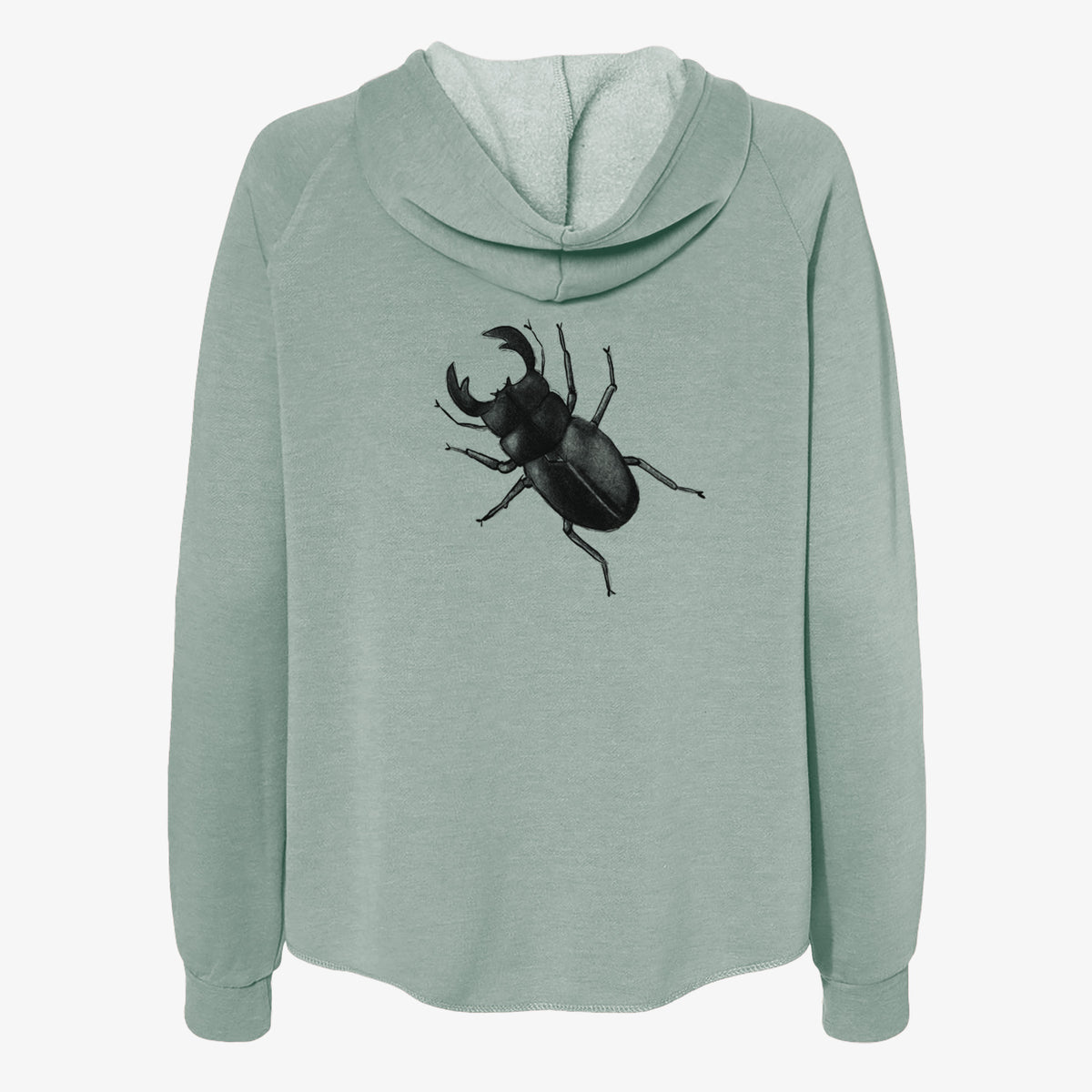 Dorcus titanus - Giant Stag Beetle - Women's Cali Wave Zip-Up Sweatshirt