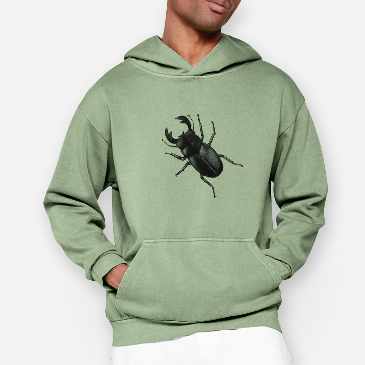 Dorcus titanus - Giant Stag Beetle  - Urban Heavyweight Hoodie