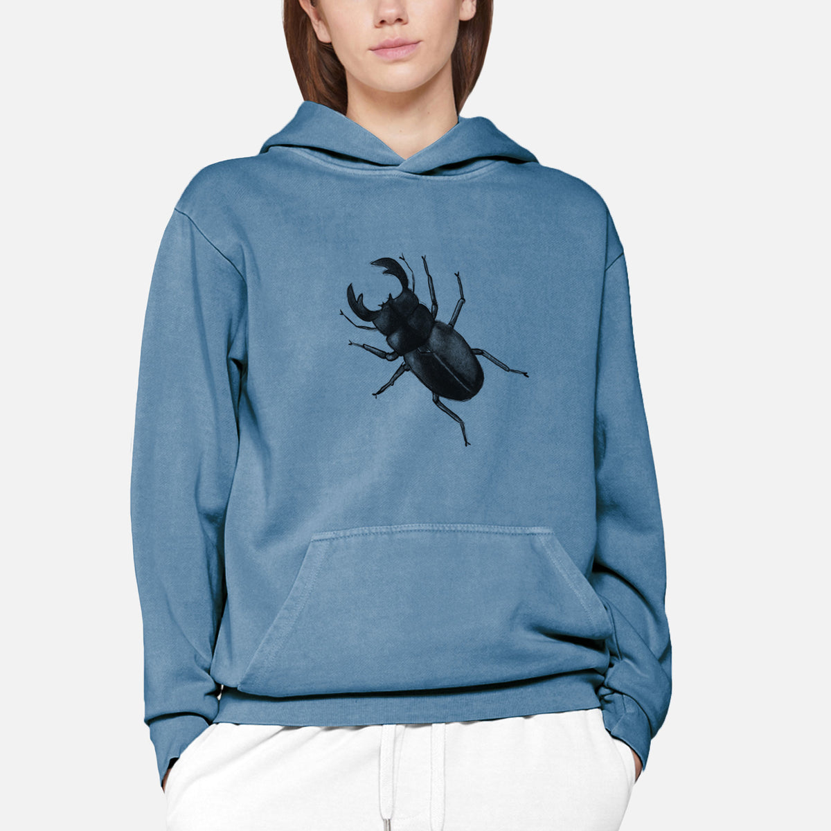 Dorcus titanus - Giant Stag Beetle  - Urban Heavyweight Hoodie