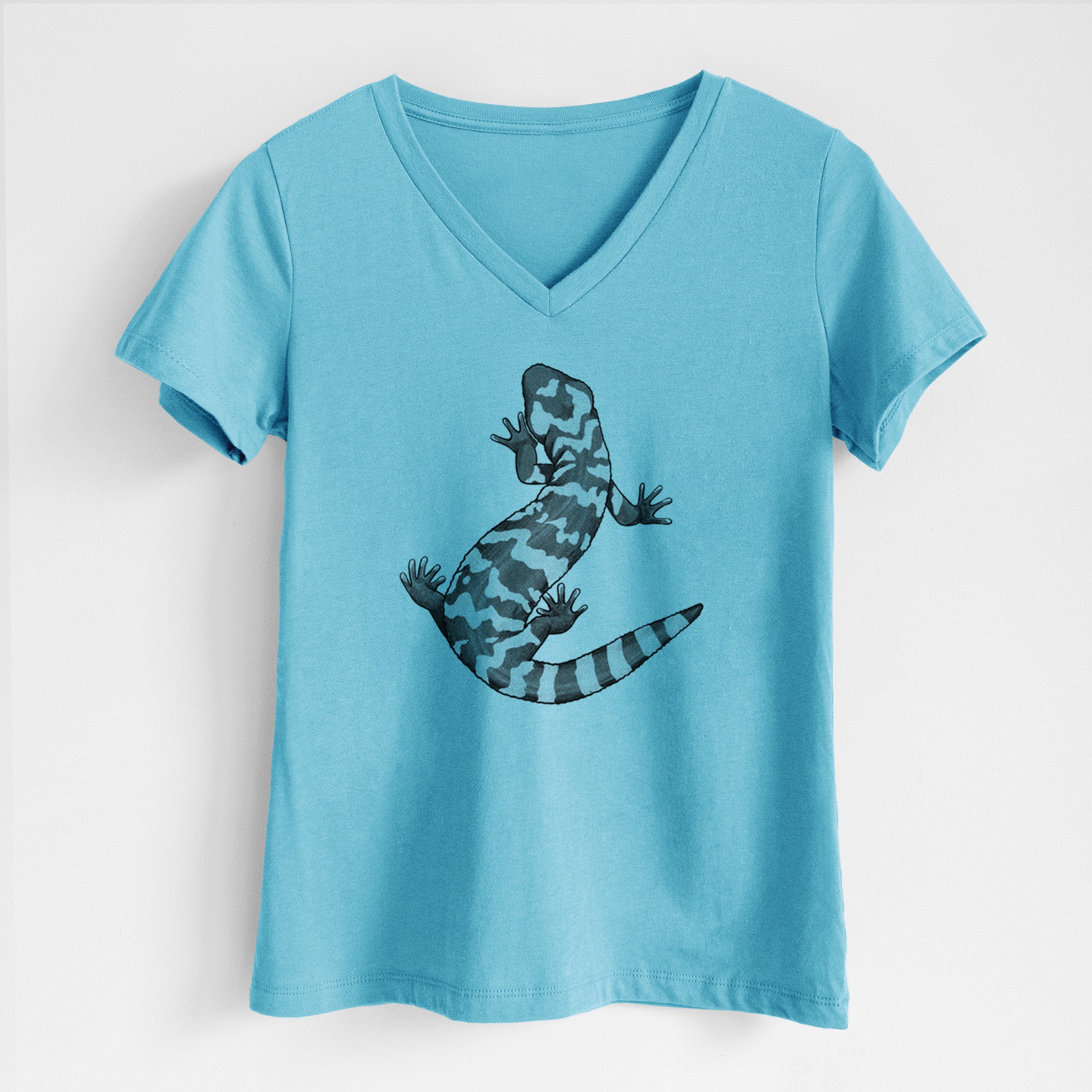Gila Monster - Heloderma suspectum - Women's Lightweight Relaxed Fit 100% Cotton V-neck