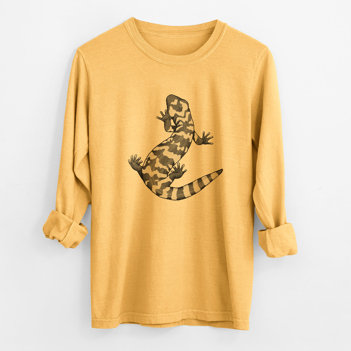 Gila Monster - Heloderma suspectum - Unisex Comfort Colors 100% Cotton Long Sleeve