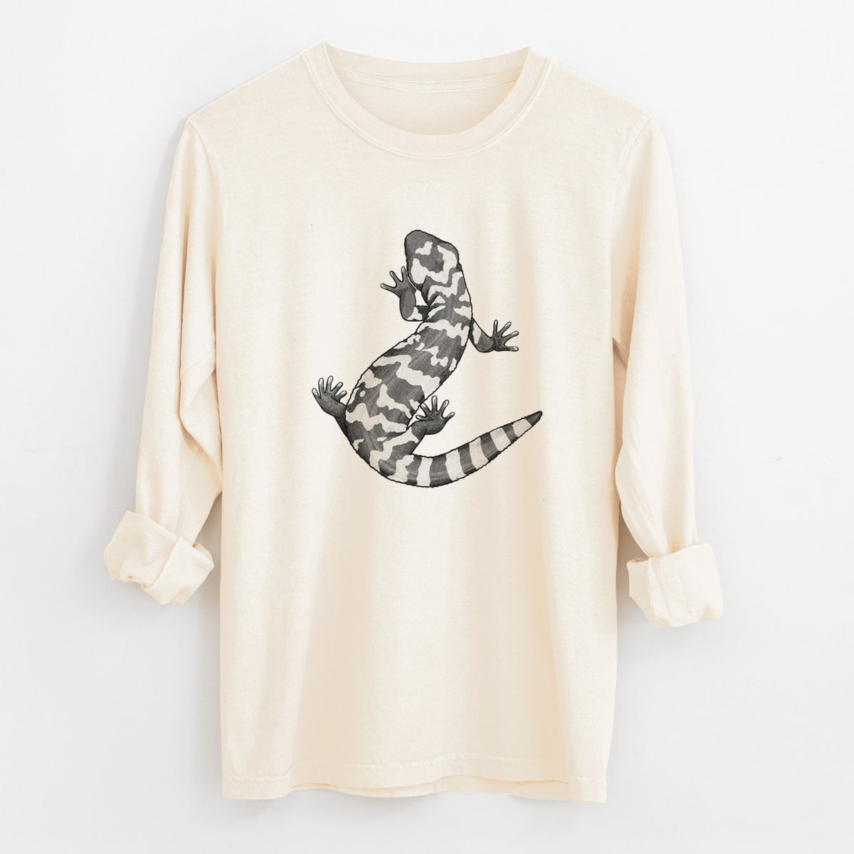 Gila Monster - Heloderma suspectum - Unisex Comfort Colors 100% Cotton Long Sleeve