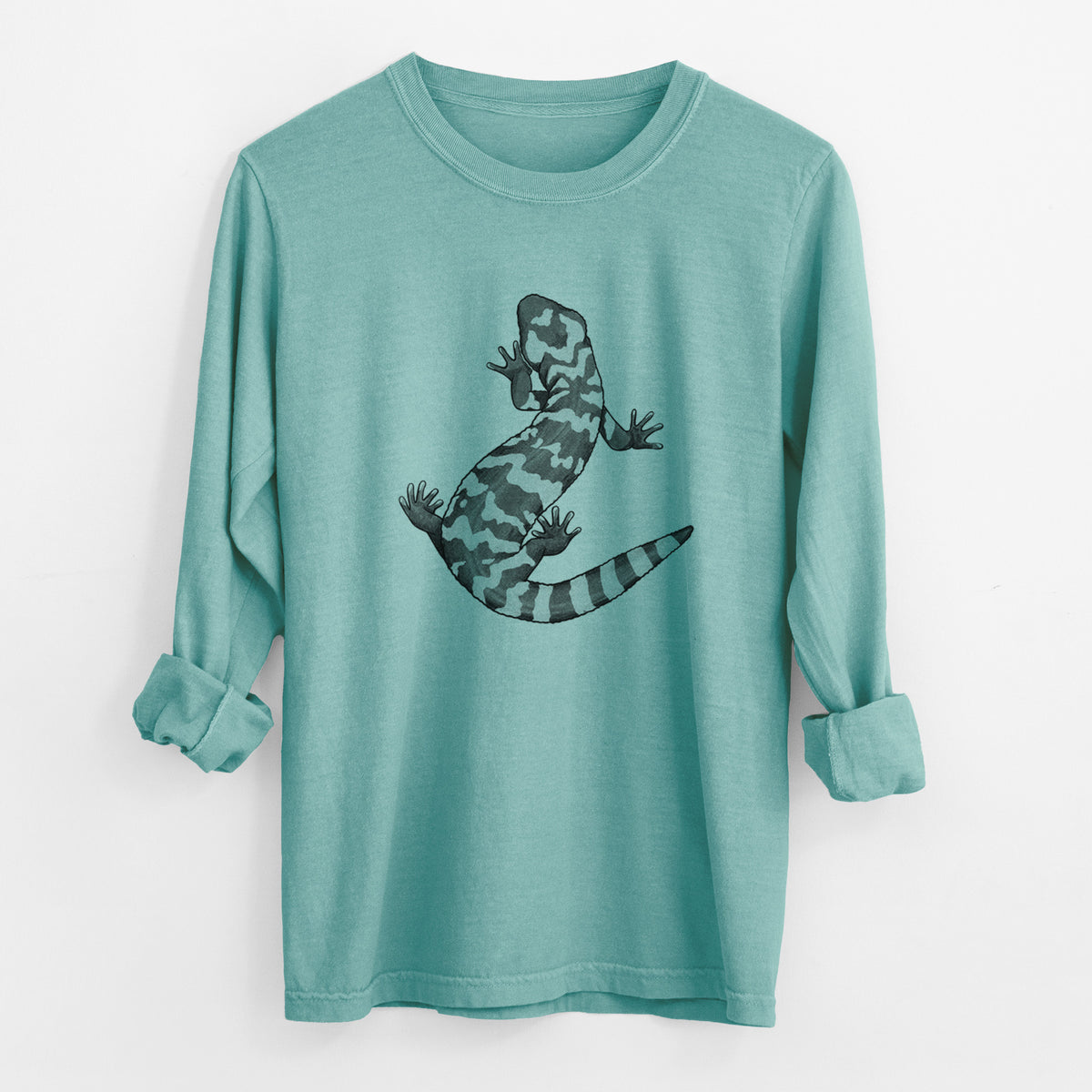 Gila Monster - Heloderma suspectum - Unisex Comfort Colors 100% Cotton Long Sleeve