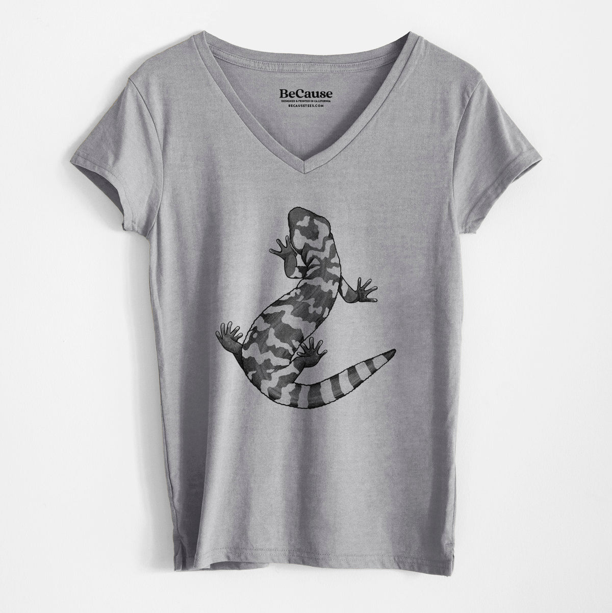Gila Monster - Heloderma suspectum - Women&#39;s 100% Recycled V-neck