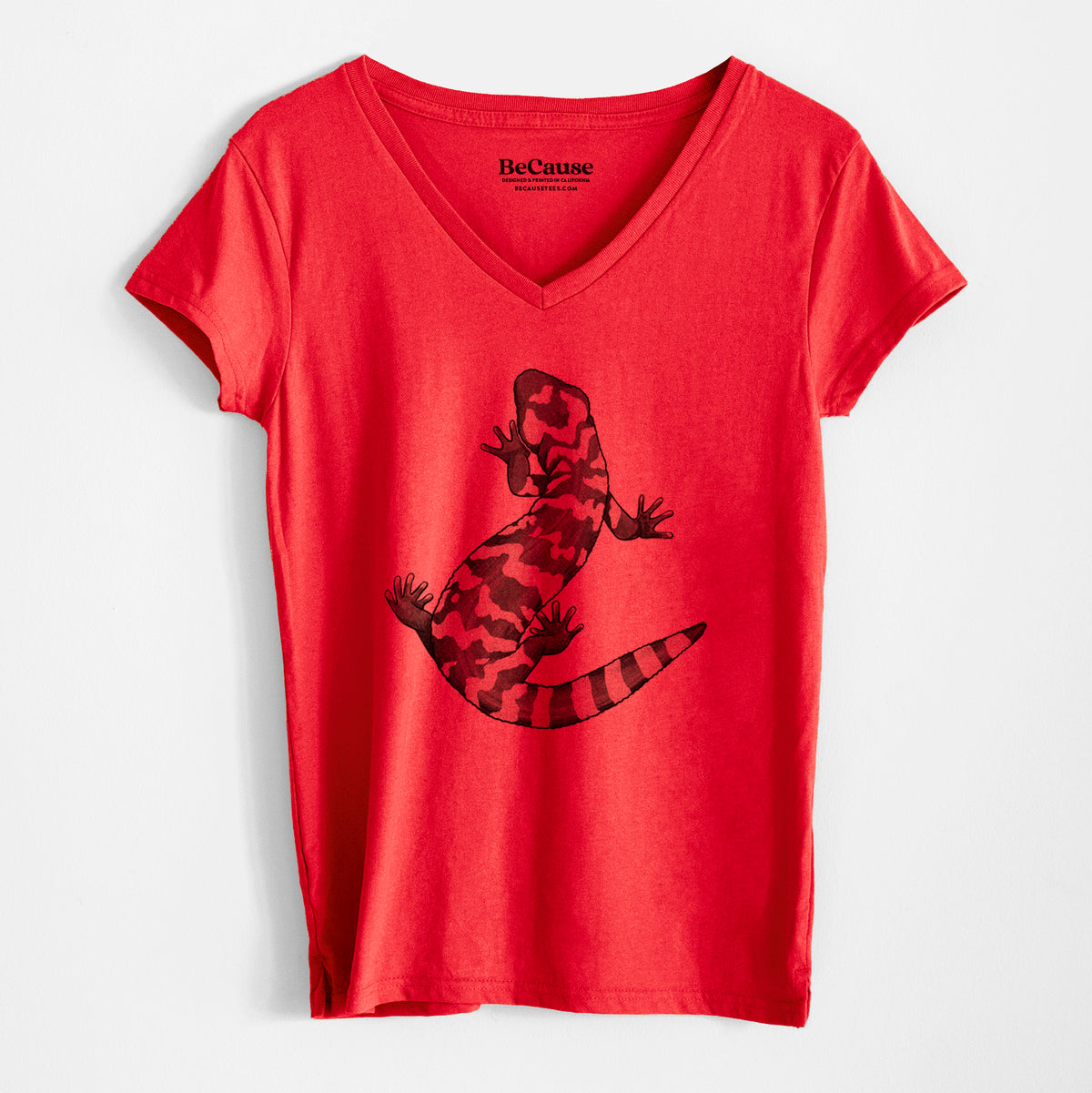 Gila Monster - Heloderma suspectum - Women&#39;s 100% Recycled V-neck
