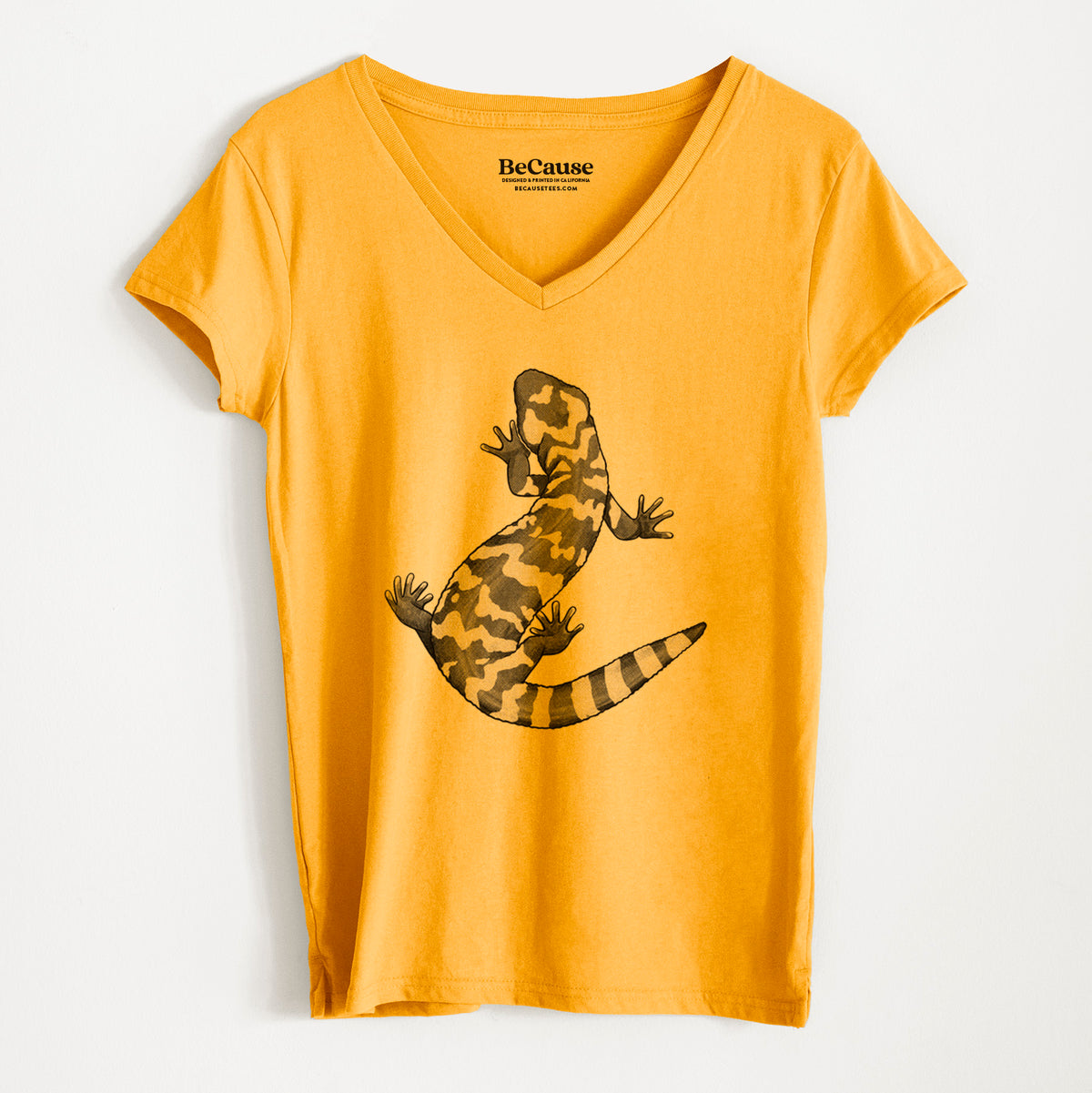 Gila Monster - Heloderma suspectum - Women&#39;s 100% Recycled V-neck