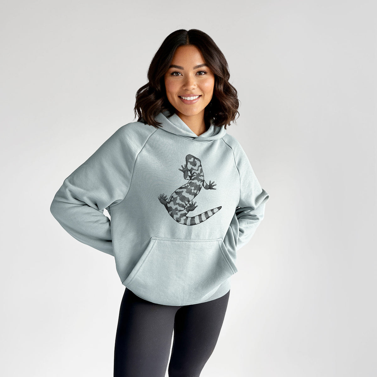 Gila Monster - Heloderma suspectum - UltraLuxe Heavyweight French Terry Hoodie