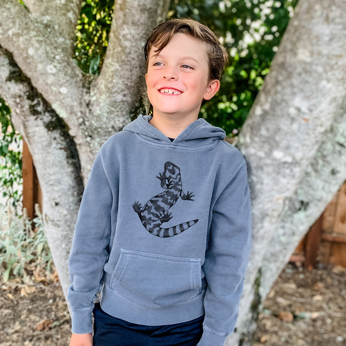 Sea Green Because Tees Youth Hoodie
