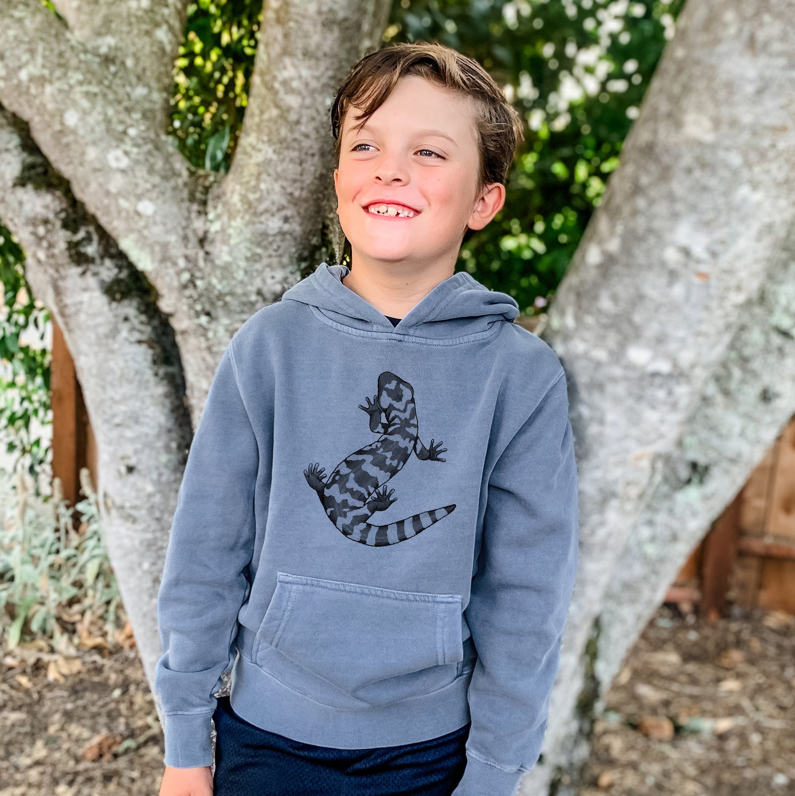 Sea Green Because Tees Youth Hoodie