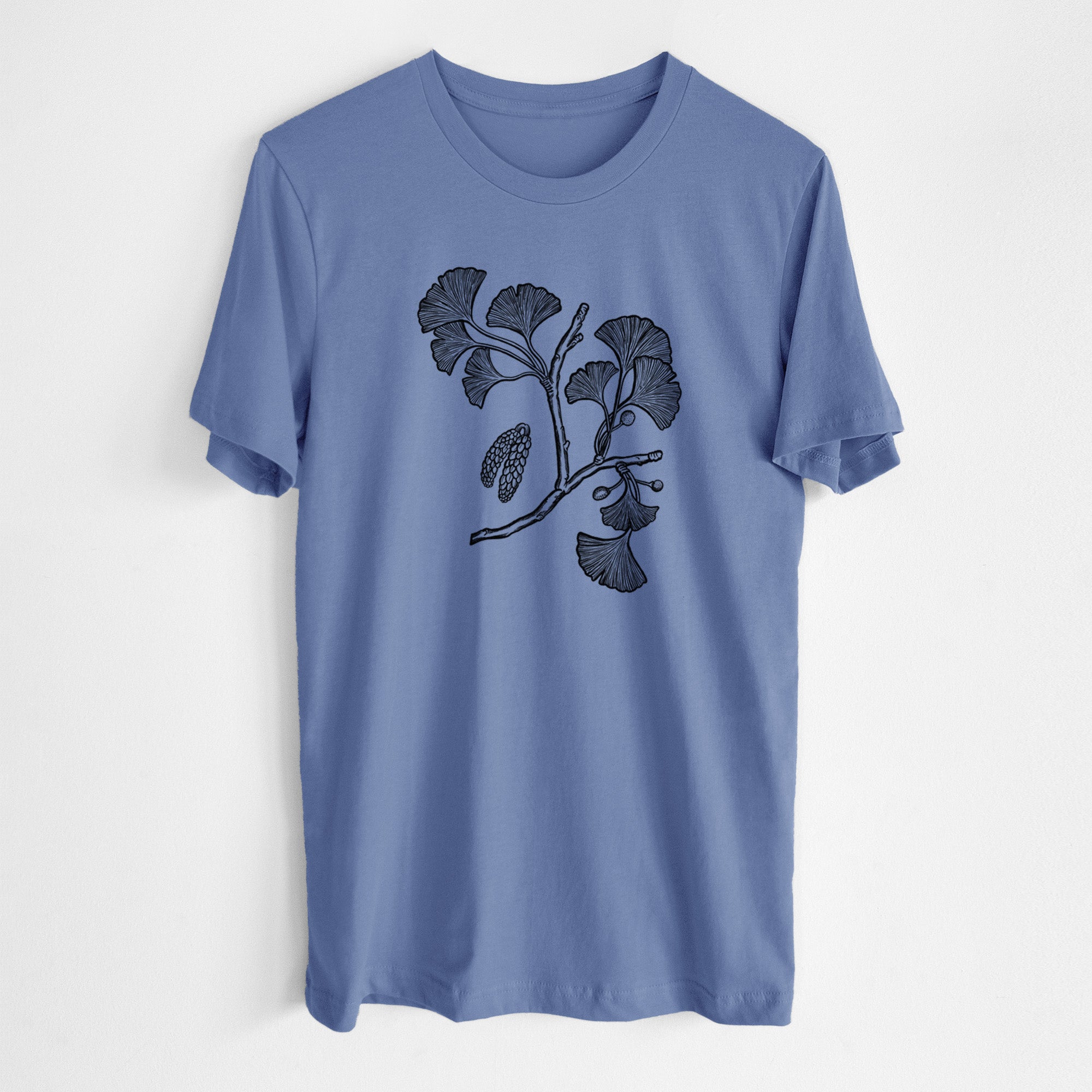 Ginkgo Biloba - Ginkgo Tree Stem with Leaves - Lightweight