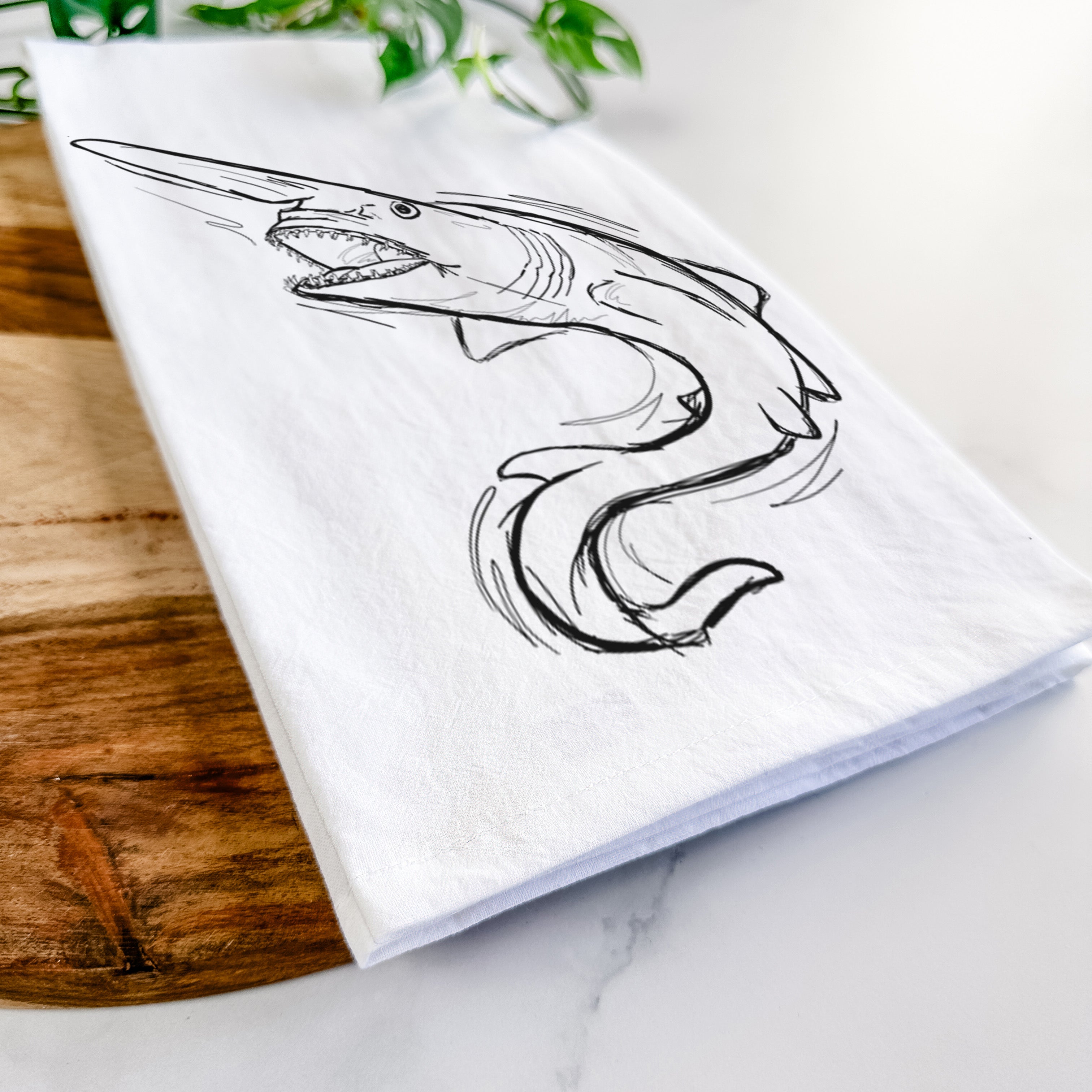 Goblin Shark Tea Towel