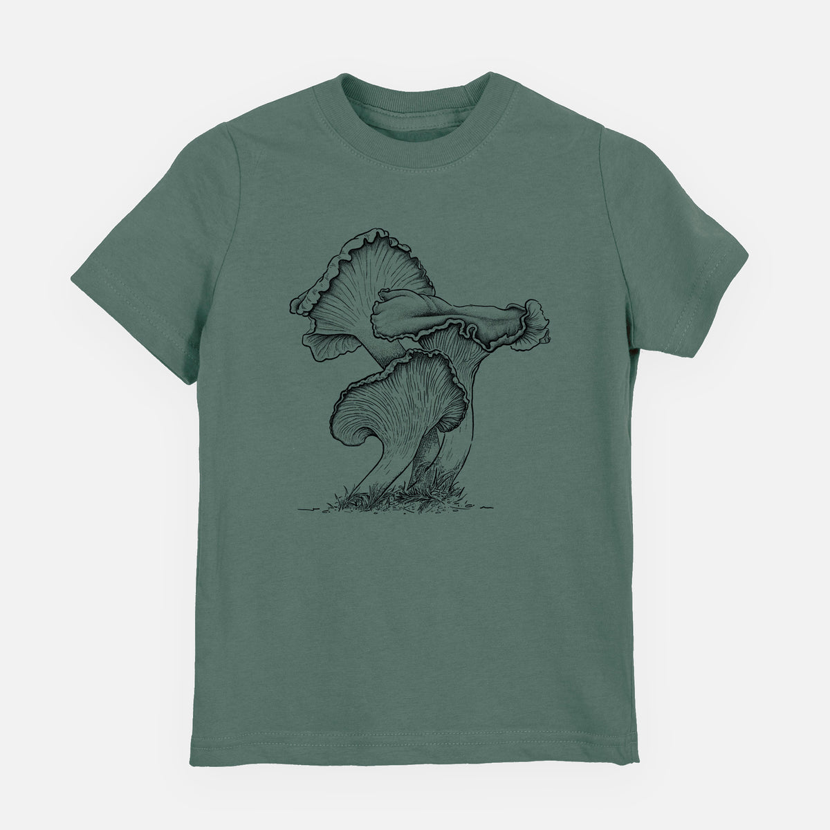 Pacific Golden Chanterelle - Cantharellus formosus - Youth Shirt