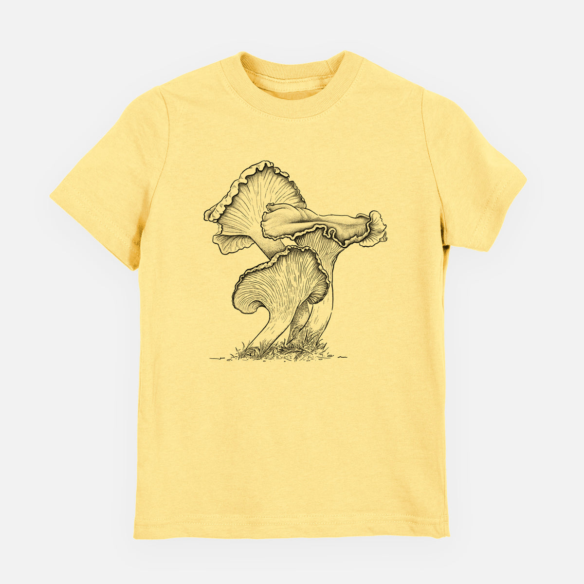 Pacific Golden Chanterelle - Cantharellus formosus - Youth Shirt