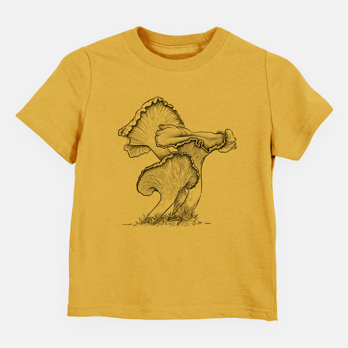 Pacific Golden Chanterelle - Cantharellus formosus - Toddler/Youth Shirt