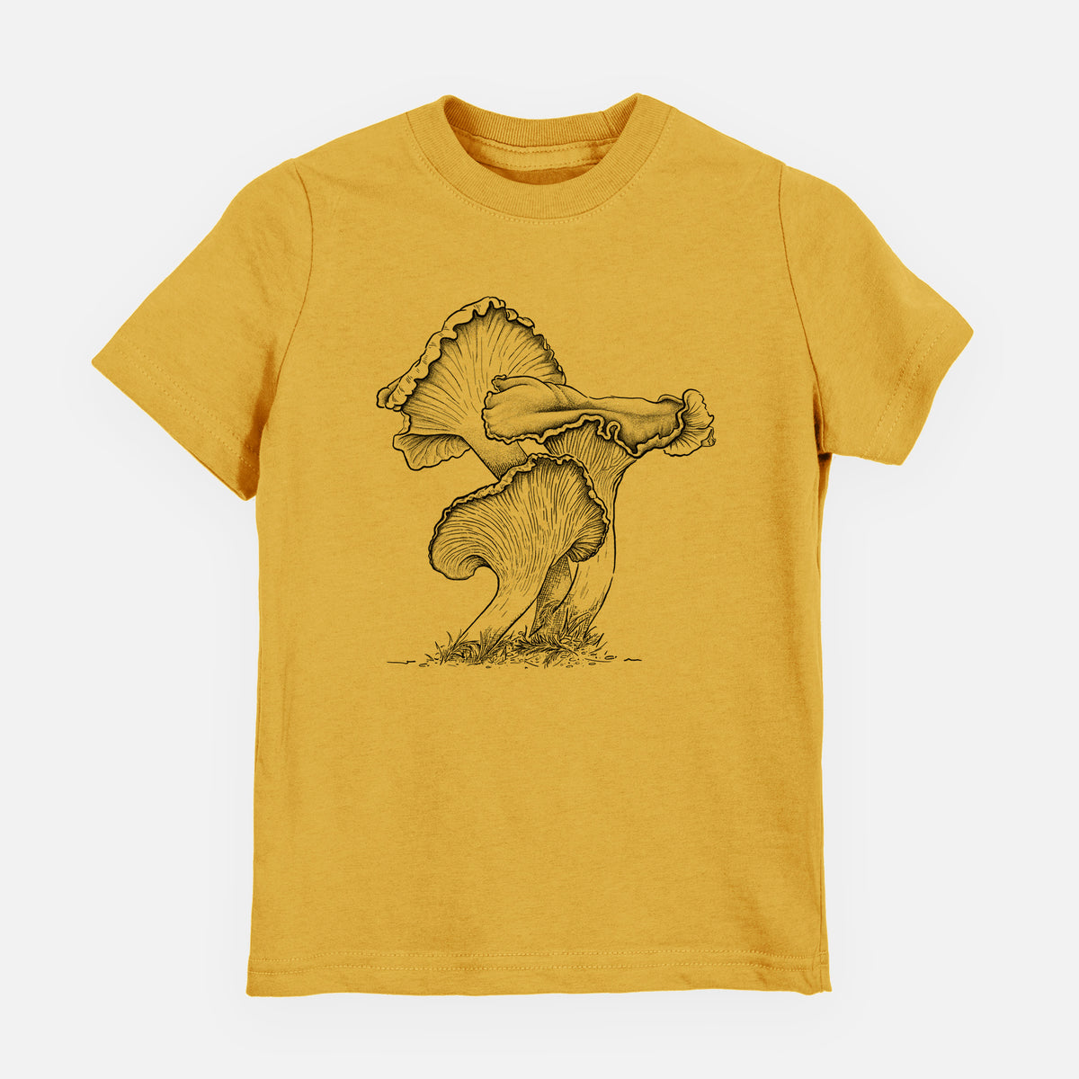Pacific Golden Chanterelle - Cantharellus formosus - Toddler/Youth Shirt