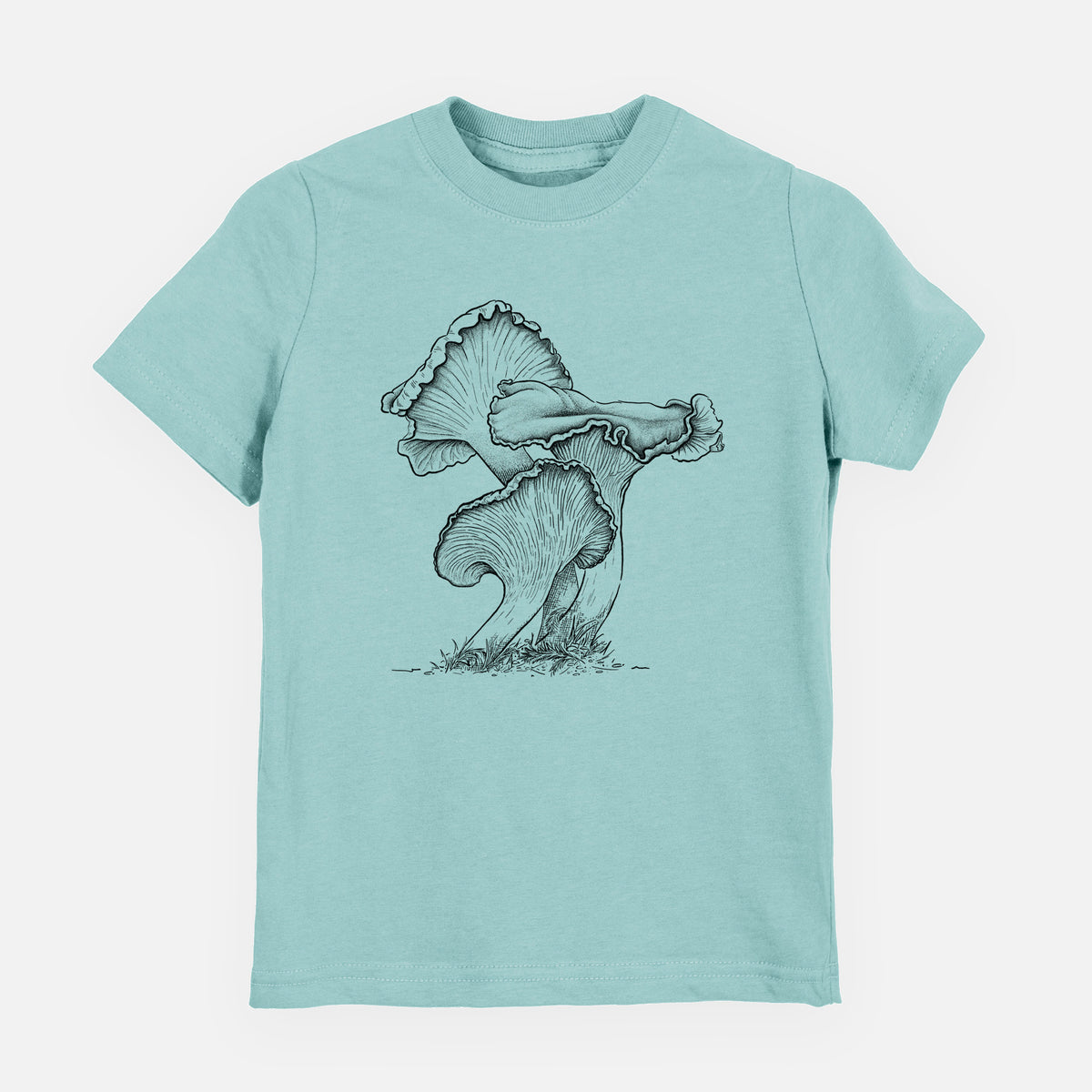 Pacific Golden Chanterelle - Cantharellus formosus - Youth Shirt