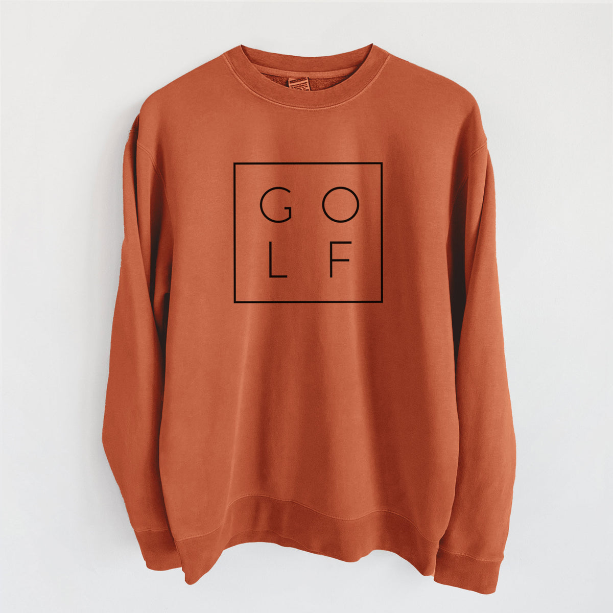 Golf Boxed - Unisex Pigment Dyed Crew Sweatshirt