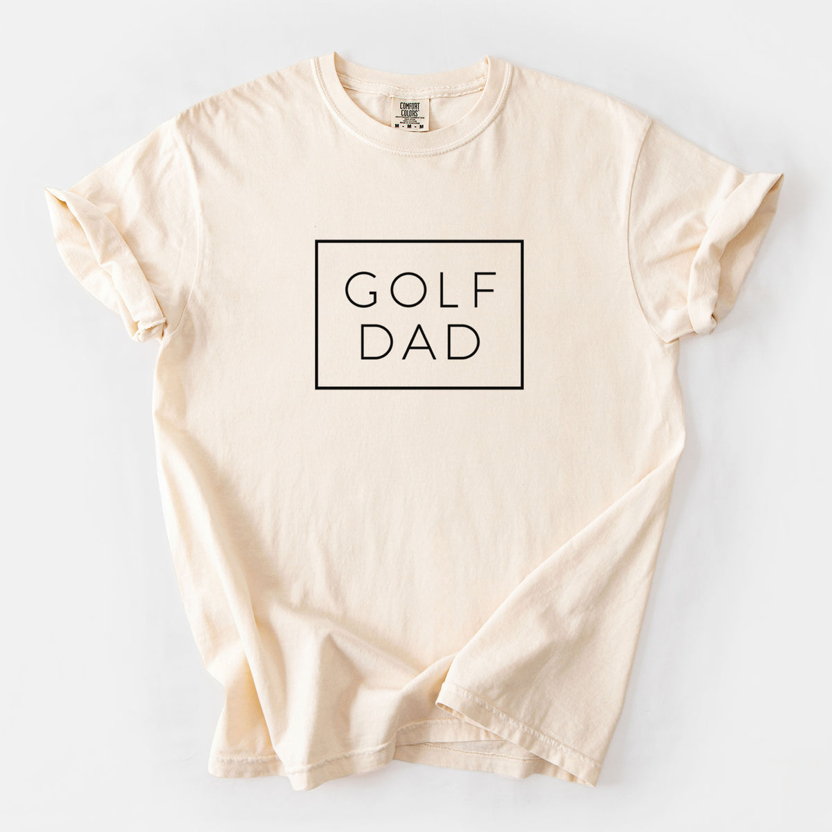 Golf Dad Boxed - Unisex Comfort Colors Garment-Dyed Heavyweight T-shirt