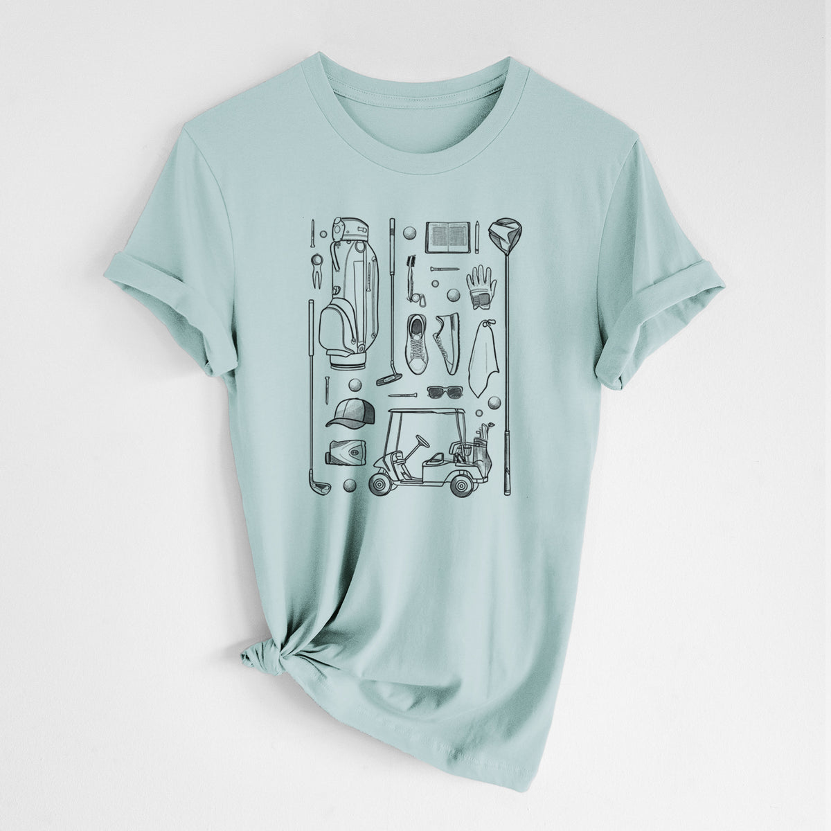 Golf Essentials - Lightweight 100% Cotton Unisex Crewneck